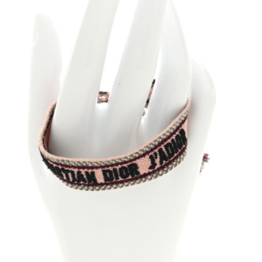 Christian Dior Woven Cotton J'Adior Friendship Bracelet